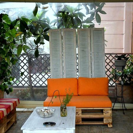 Studio On The Beach With Private Garden Айя-Тріас Екстер'єр фото